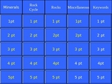 Rocks & Minerals Jeopardy