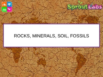 Preview of Rocks Minerals Soil Fossils