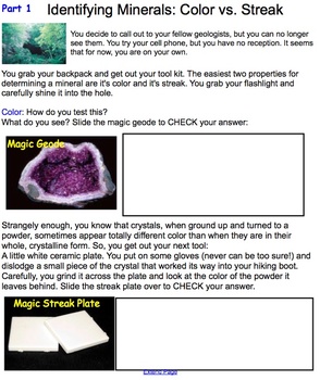 Preview of Rocks & Minerals Unit: Lesson 3: Mineral Properties