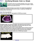 Rocks & Minerals Unit: Lesson 3: Mineral Properties
