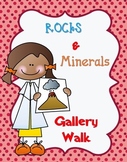 Gallery Walk-Rocks & Minerals Vocabulary