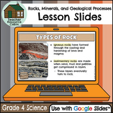 Rocks, Minerals, and Geological Processes for Google Slide
