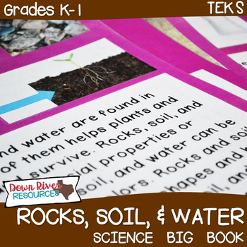 Preview of Rocks, Soil, and Water Science Big Book