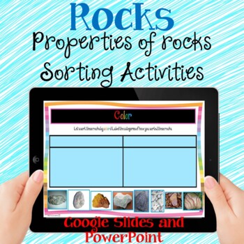 Preview of Rocks Sort Google Slides™