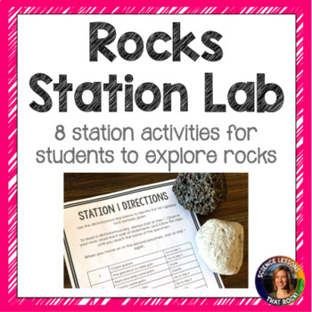 Preview of Rock Cycle Station Lab