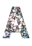 Rocks Stone Print | A-Z 0-9 Decor | Printable Bulletin Boa