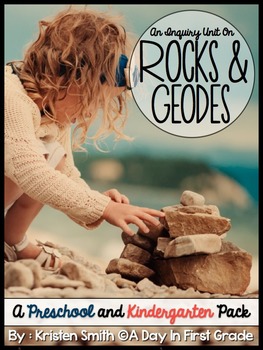 Preview of Rocks and Geodes- A Preschool and Kindergarten Unit