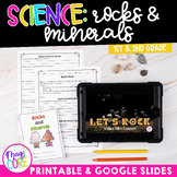 Rocks and Minerals 1st & 2nd Grade Science Worksheets Acti