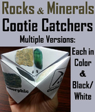 Types of Rocks and Minerals Activity: Geology Unit: Cootie
