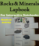 Types of Rocks and Minerals Interactive Notebook Activity 
