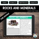 Rocks and Minerals 3rd 4th Grade Digital Resources Google 