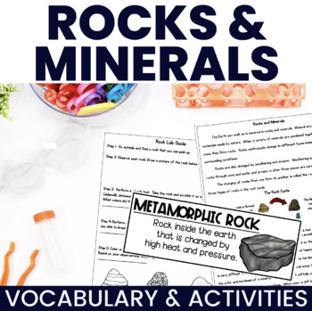 Preview of Rocks and Minerals Activities & Games  - Types of Rocks, Rock Cycle, and Soils