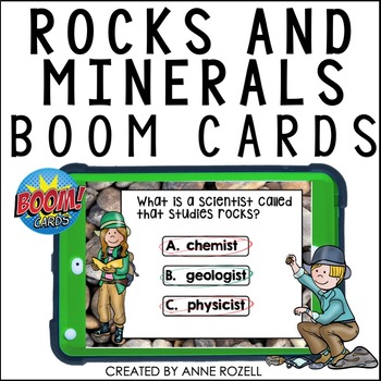 Preview of Rocks and Minerals BOOM™ Cards