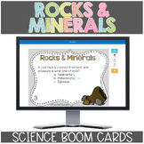 Rocks and Minerals Boom Cards | Rocks and Minerals Task Bo