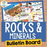 Rocks & Minerals Bulletin Board:  Rock Cycle, Types of Roc