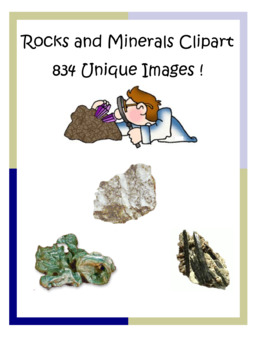 rocks and minerals clip art