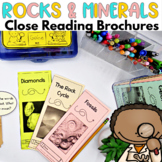 Rocks and Minerals Close Reading Passages with Questions