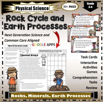 Preview of Rocks and Minerals - Earth's Processes for Google Apps