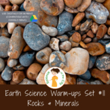 Earth Science Warm ups or Bell Ringers: Rocks and Minerals