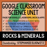 Rocks and Minerals Google Classroom Lesson Bundle