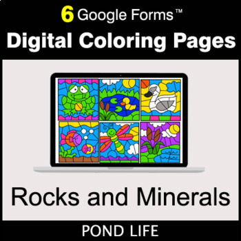 rocks and minerals coloring page