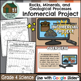 Rocks and Minerals Infomercial Project for Google Slides™ 