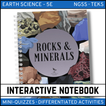 Preview of Rocks and Minerals Interactive Notebook