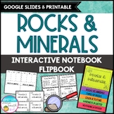 Rocks and Minerals Interactive Notebook Foldable Activity 