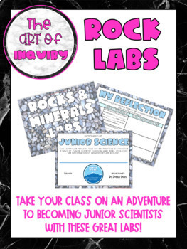 Preview of Rocks and Minerals | LABS and EXPERIMENTS | Distance Learning