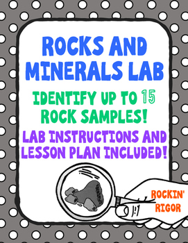 graded assignment laboratory rocks and minerals