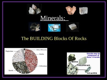 Preview of Rocks and Minerals:  MINERAL POWERPOINT