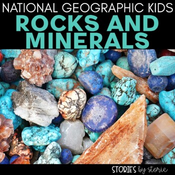Rocks and Minerals (National Geographic Kids Book Companion) | TpT