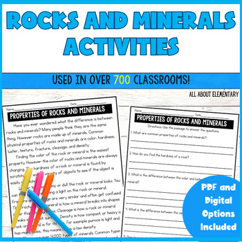 Preview of Rocks and Minerals Activities