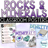 Rocks and Minerals Posters | Rocks | Science Classroom Decor