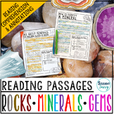 Rocks and Minerals Reading Passages - Questions - Annotations
