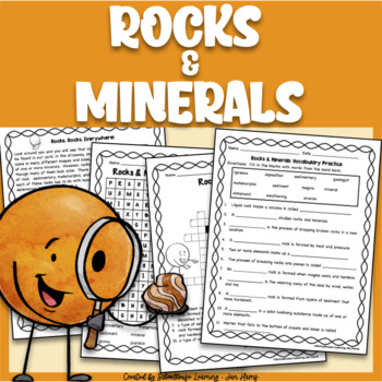 Preview of Rocks and Minerals Reading Passages and Activities