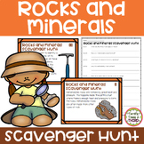 Rocks and Minerals Scavenger Hunt