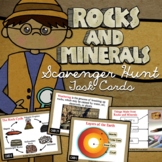 Rocks and Minerals Scavenger Hunt Task Cards