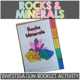 Rocks & Minerals Investigation Booklet with Differentiated