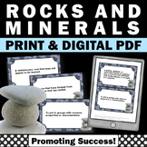 Rocks and Minerals 4th Grade 5th Grade Types of Rocks & Th
