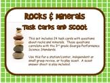 Rocks and Minerals Task Cards & SCOOT