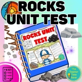Rocks Rock Cycle Minerals Earth Science Unit Editable Test