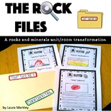 Rocks and Minerals Unit: The Rock Files Room Transformation