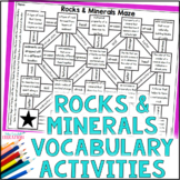 Rocks and Minerals 4th & 5th Grade No Prep Science Activit