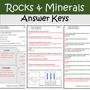 38 Earth Science Minerals Worksheet - Worksheet Source 2021