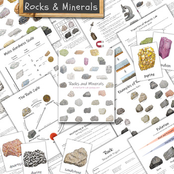 Preview of Rocks and Minerals: a complete geology unit with lab activities!