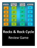 Rocks and Rock Cycle - Review game Earth Science - Distanc