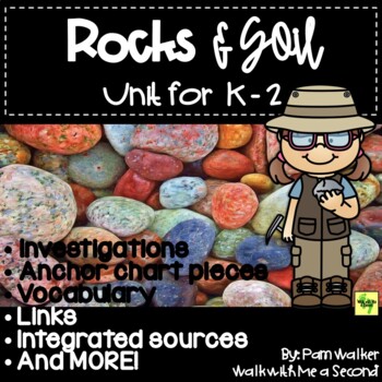 Preview of Rocks and Soil Unit for K to 2nd Grade