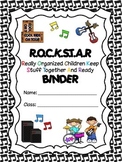 Rockstar {Rock n Roll} Binder Cover