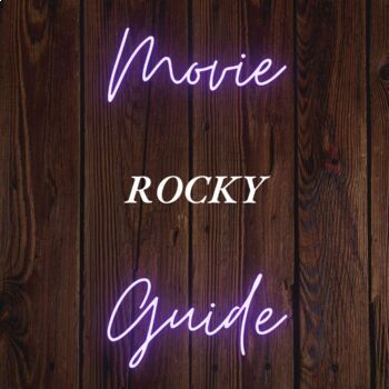 Preview of Rocky (1976) Movie Guide - Editable - Answer Key Included